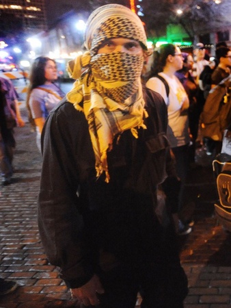 Austin police detective Shannon Dowell, Occupy Austin