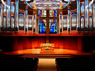 Belin Chapel, Morris Cultural Arts Center, Houston Baptist University