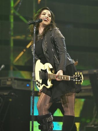 Demi Lovato guitar