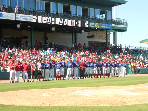 News_Sugar Land Skeeters_baseball team_April 2012