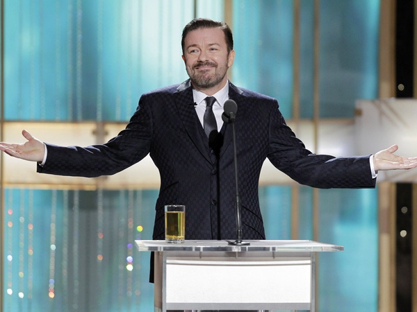 News_Golden Globes_host_Ricky Gervais