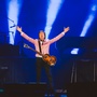 Paul McCartney at the Frank Erwin Center arms open