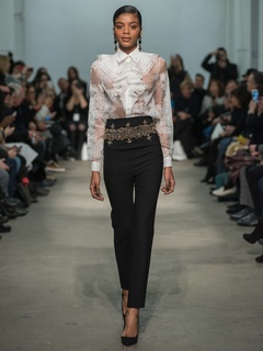 Clifford Fashion Week New York fall 2015 Rolando Santana February 2015 look 16