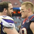 J.J. Watt staredown