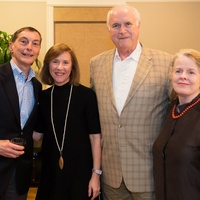 Tony and Heather Tripodo with gala honorees Fred and Josie Nevill