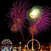 Fourth of July at the Kemah Boardwalk