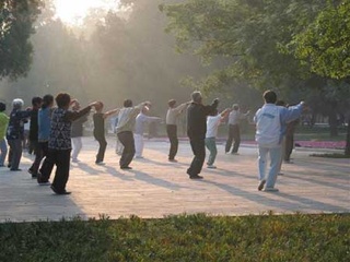Tai Chi at the Rothko Chapel