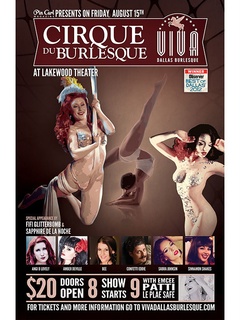 Viva Dallas Burlesque presents Cirque du Burlesque