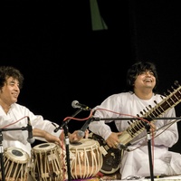 Zakir Hussain and Niladri Kumar