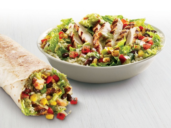 Taco Bell, Cantina Bowl, upscale menu