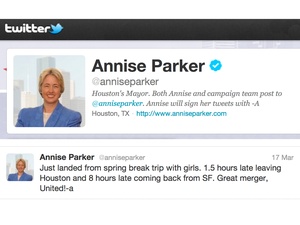 News_Mayor Annise Parker_tweet_United