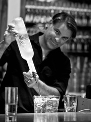 Bartender of Parigi restaurant in Dallas