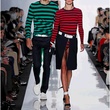 Michael Kors, spring 2013, striped sweaters