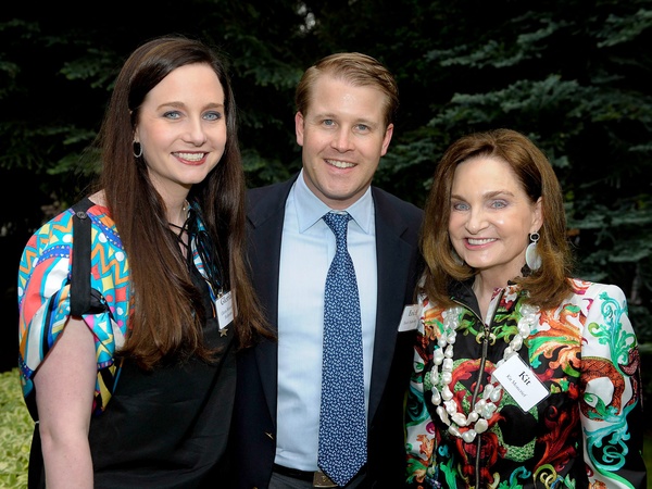 MD Anderson in Aspen, July 2012, Gloria Moncrief Holmsten, Erich Holmsten, Kit Moncrief