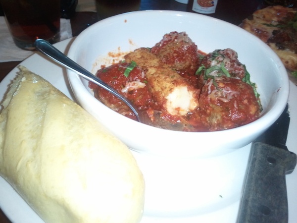 Amy, Brick House, November 2012, meatballs