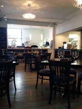 corner table interior