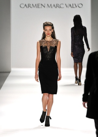 Carmen Marc Valvo, Mercedes-Benz Fashion Week, February 2013