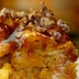 Killen's Steakhouse pumpkin bread pudding with cayenne-spiced candied pecans October 2014 