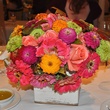 Milton Townsend, 50th birthday, September 2012, flowers, table decorations, table settings