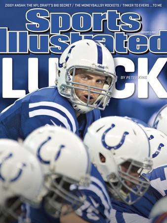 Andrew Luck SI cover