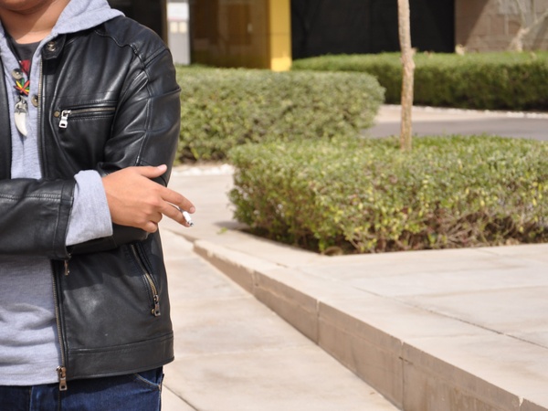 smoking, student smoking, cigarette