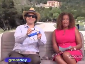 Joel Luks, Deborah Duncan, Great Day Houston, July 2012