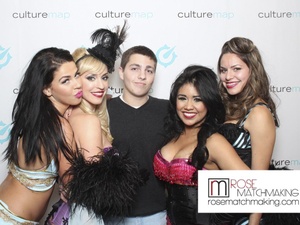 0001, CM Most Eligible party, December 2012, Jordan Boni with Burlesque girls