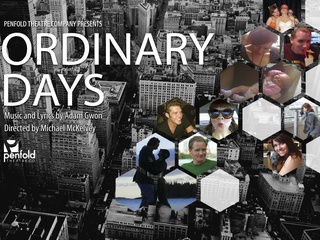 poster for Penfold Theatre Company production Ordinary Days