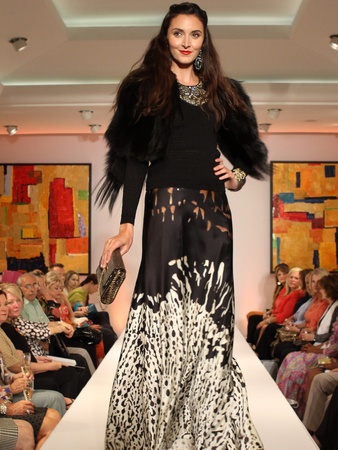 Fashion's Night Out, Neiman Marcus, September 2012, model, runway, fashion show