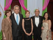 Nora's Home May 2013 Laura Pontikes and George Pontikes, Kayla Lehmann and Drs. Osama Gaber and Lillian Gaber