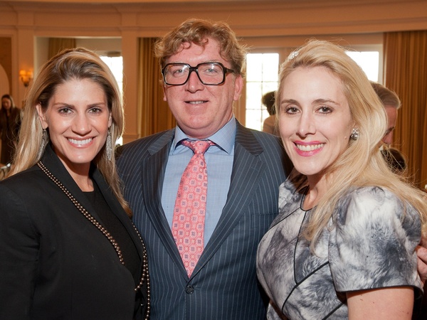 Family Services luncheon, March 2013, Greggory Burk, Tim Moloney, Christi Sullican