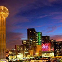 Reunion Tower and Hyatt Regency Dallas