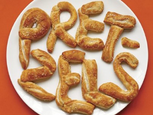 Auntie Anne’s At-Home Baking Kit pretzels