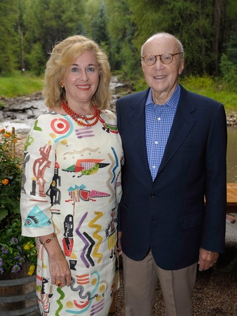 MD Anderson in Aspen, July 2012, Barbara Hines, Gerald Hines