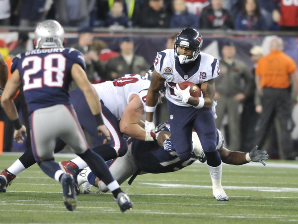 Arian Foster Patriots run