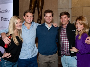 Morgan Prentiss,  Aaron Milner, Jonathan Rienstra, Dixon Milner, Kaitria Sievers 