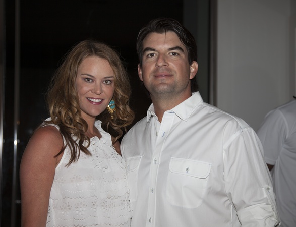 News_Texans White Out, Megan Sutton-Reed, Chris Reed, Sept. 2012