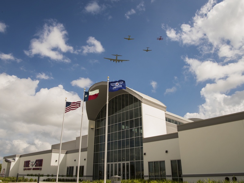 Lone Star Flight Museum exterior