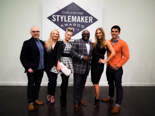 Matt Alexander, Jenny Kirtland, Maleiah Rogers, David Goltl, Melissa Rountree, Kevin Lavelle at 2014 CultureMap Stylemaker Awards