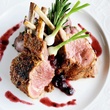 Rack of Lamb with Mixed Berry Chutney