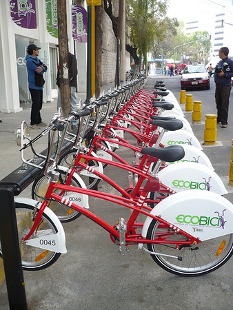 Ecobici, Mexico City, July 2012