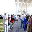Philip Glass concert, December 2012, line, crowd, The Menil