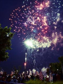 Firewheel Town Center Star Spangled Spectacular