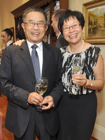 Houston Symphony, Underwriter Dinner, August 2012, David Tai, Nancy Tai
