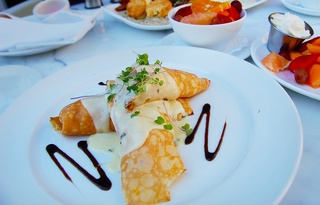 Crepes for Sunday Brunch at Mr. Peeples