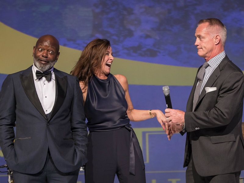 Emmitt Smith, Dee Lincoln, Daryl Johnston