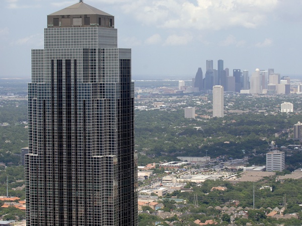 Williams Tower, Transco Tower, downtown Houston, skyline