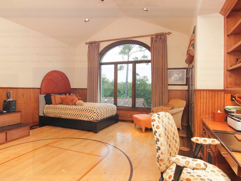 Slideshow Inside an NBA star's 9 million Woodlands mansion A lesson