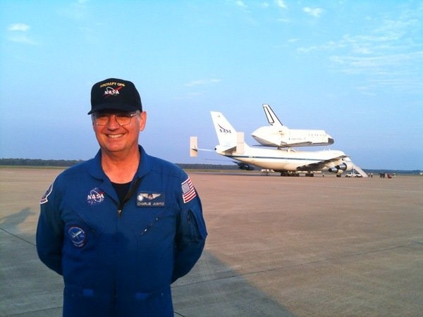 Charles Justiz, astronaut, author
