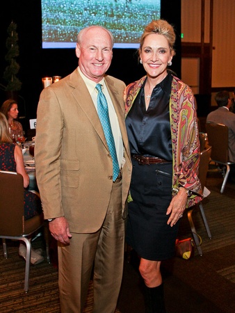 The Nature Conservancy luncheon, October 2012, Scotty Arnoldy, Jana Arnoldy